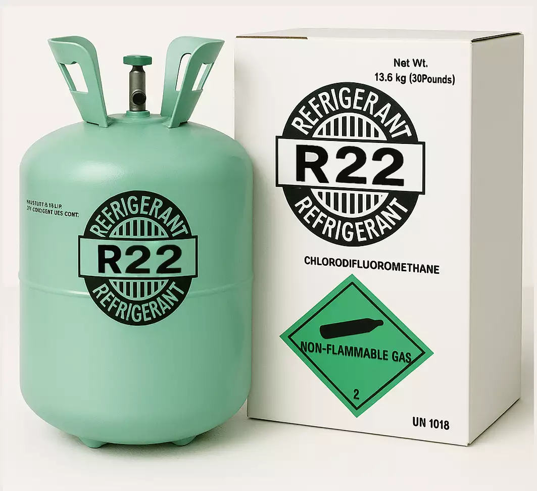 R-22 Refrigerants 30 lb. Cylinder - Texvac Refrigerants